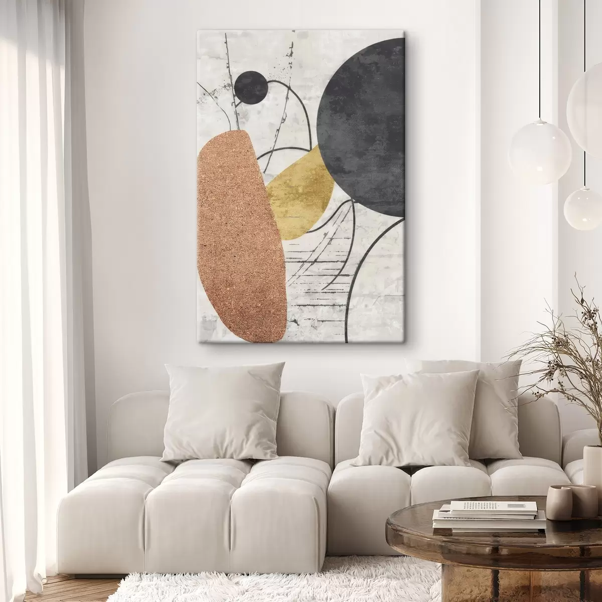 Obraz Současná abstrakce Č. s45751