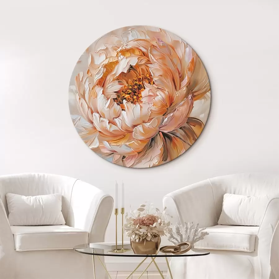 Obraz Jemná abstraktní pivoňka Č. r45591