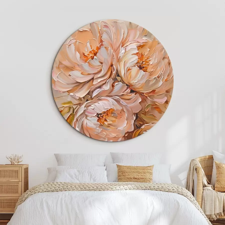 Obraz Jemné abstraktní pivoňky Č. r45592