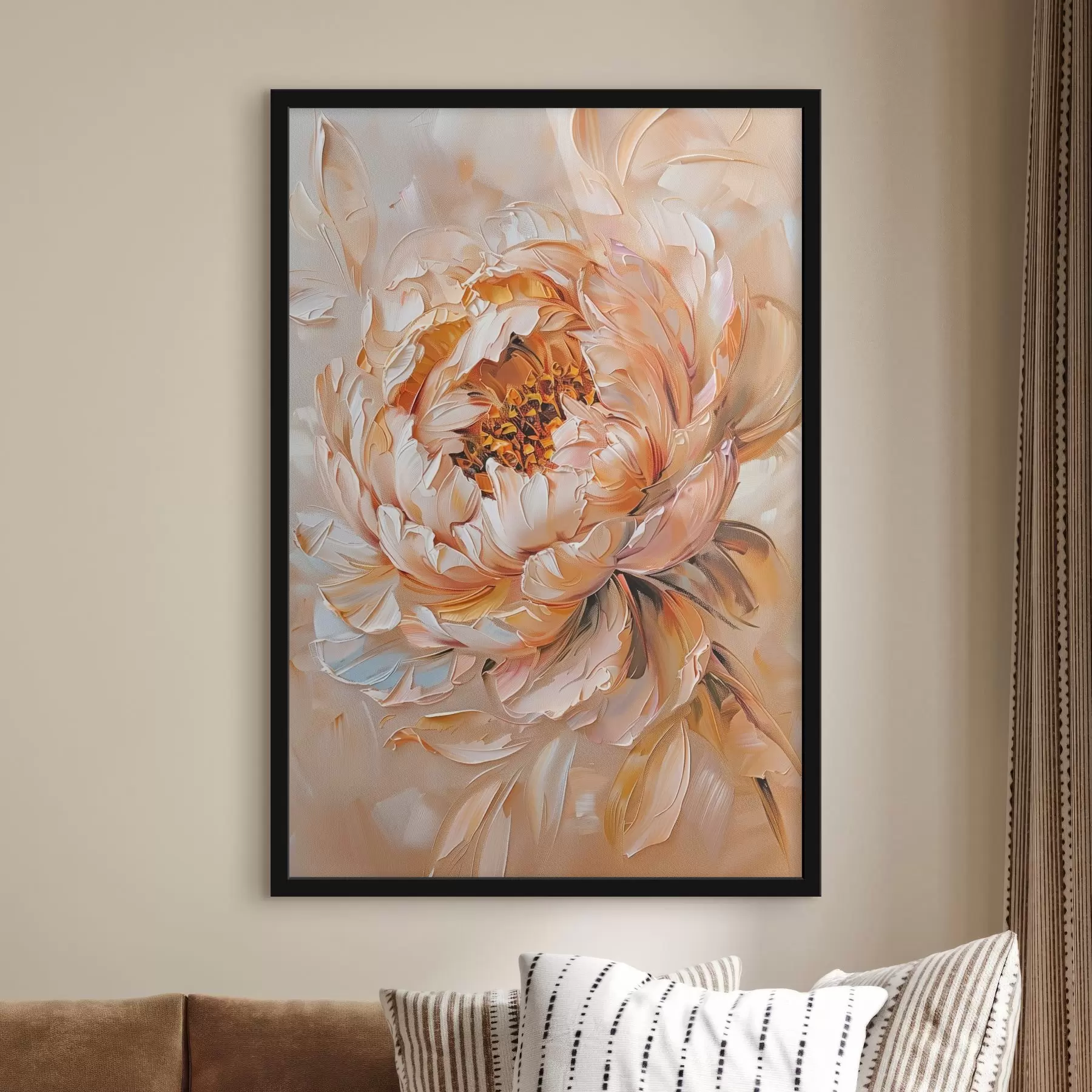 Fototapet Jemná abstraktní pivoňka f45591