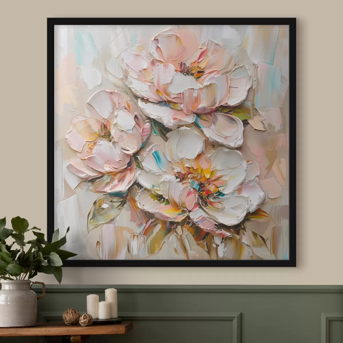 Poster Velké květy f45746