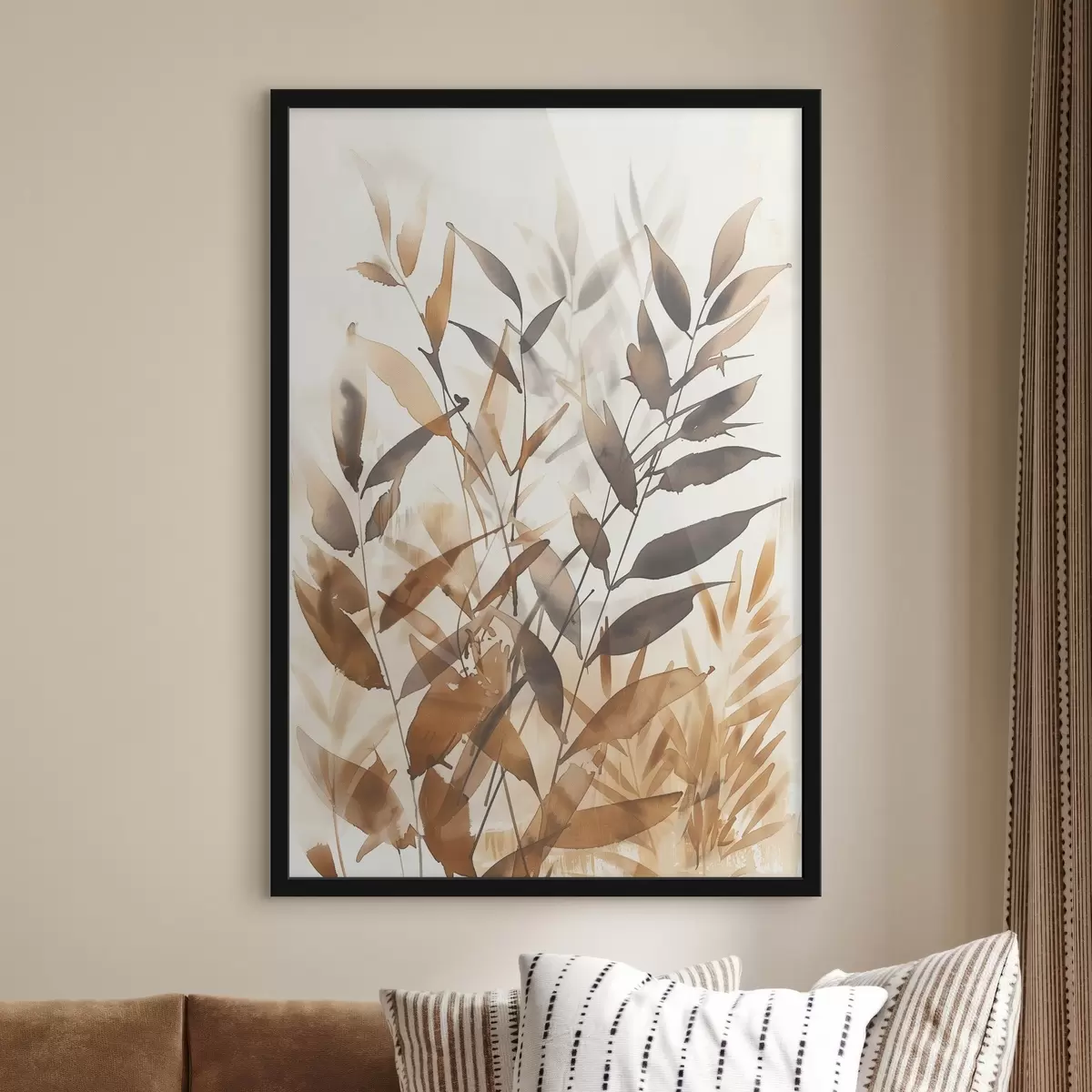 Poster Jemné větvičky listů f45747