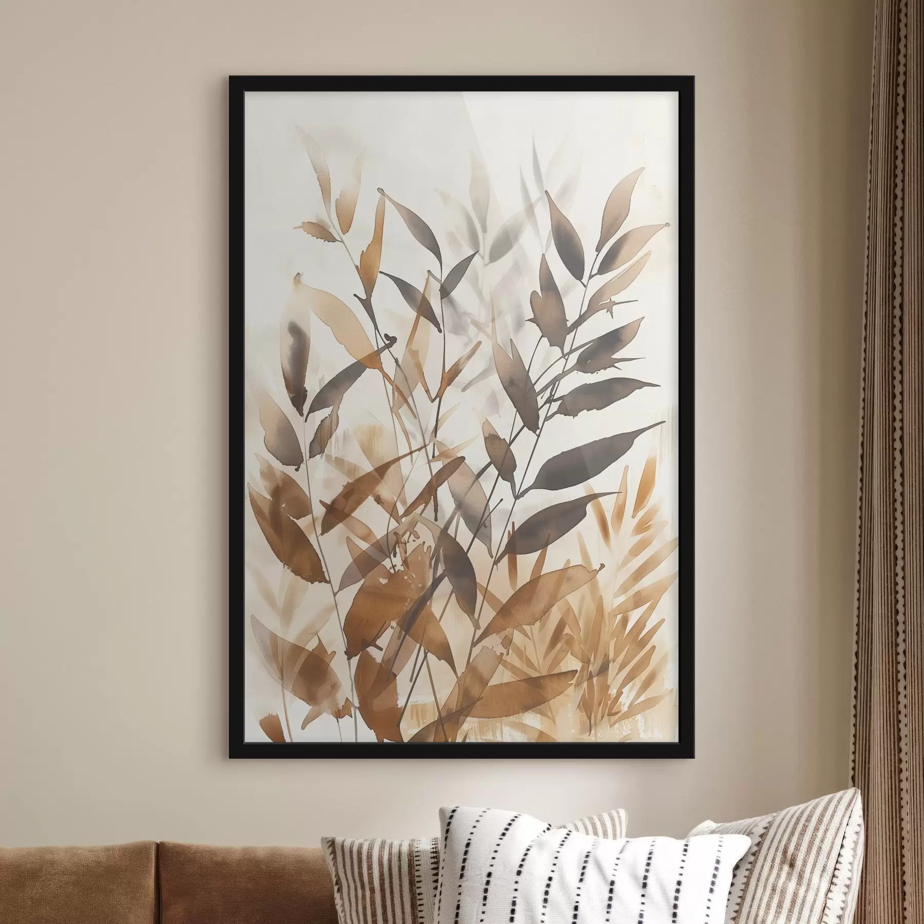 Fototapet Jemné větvičky listů f45747