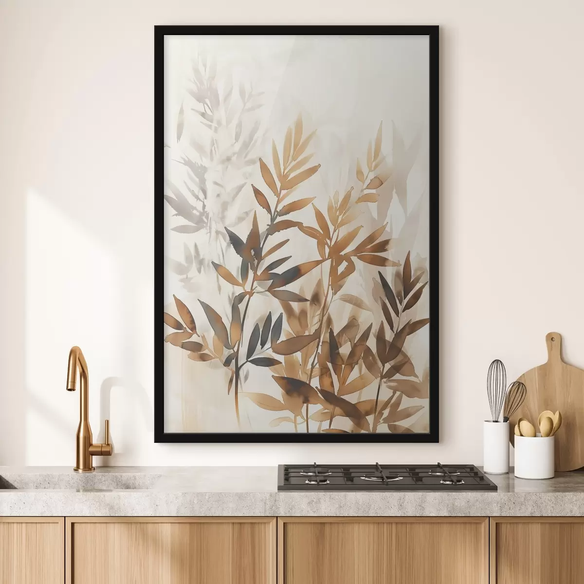 Poster Jemné větvičky listů f45752