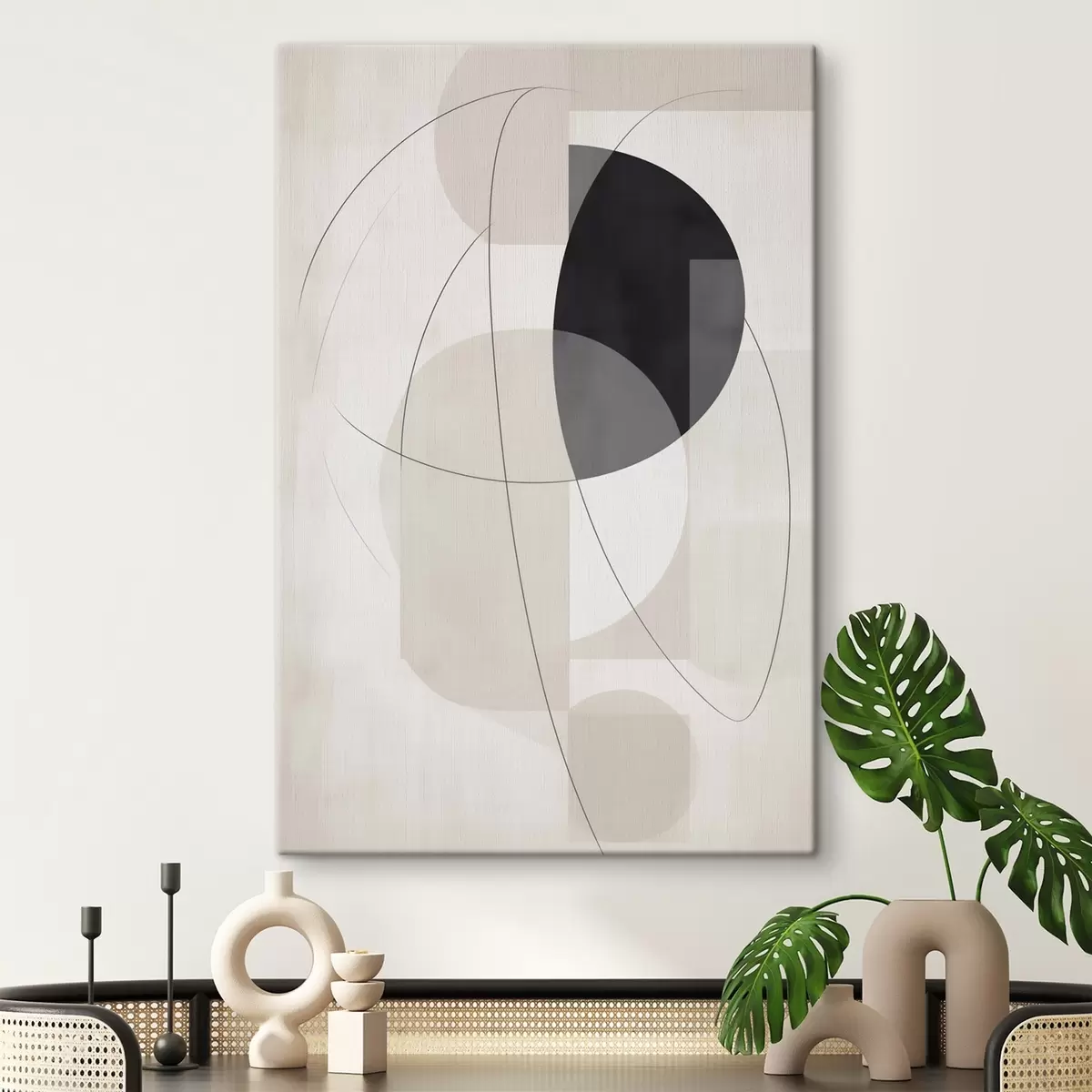 Obraz Geometrické abstrakce Č. s45767