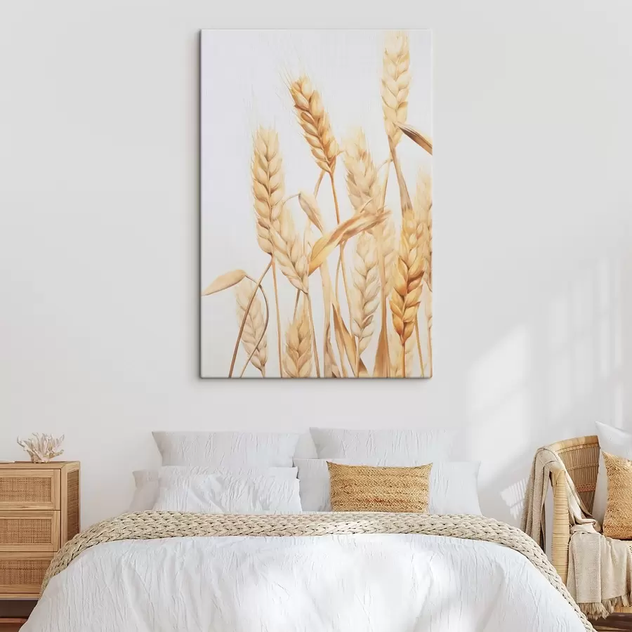Obraz Imitace pšeničných klasů akvarel Č. s45769