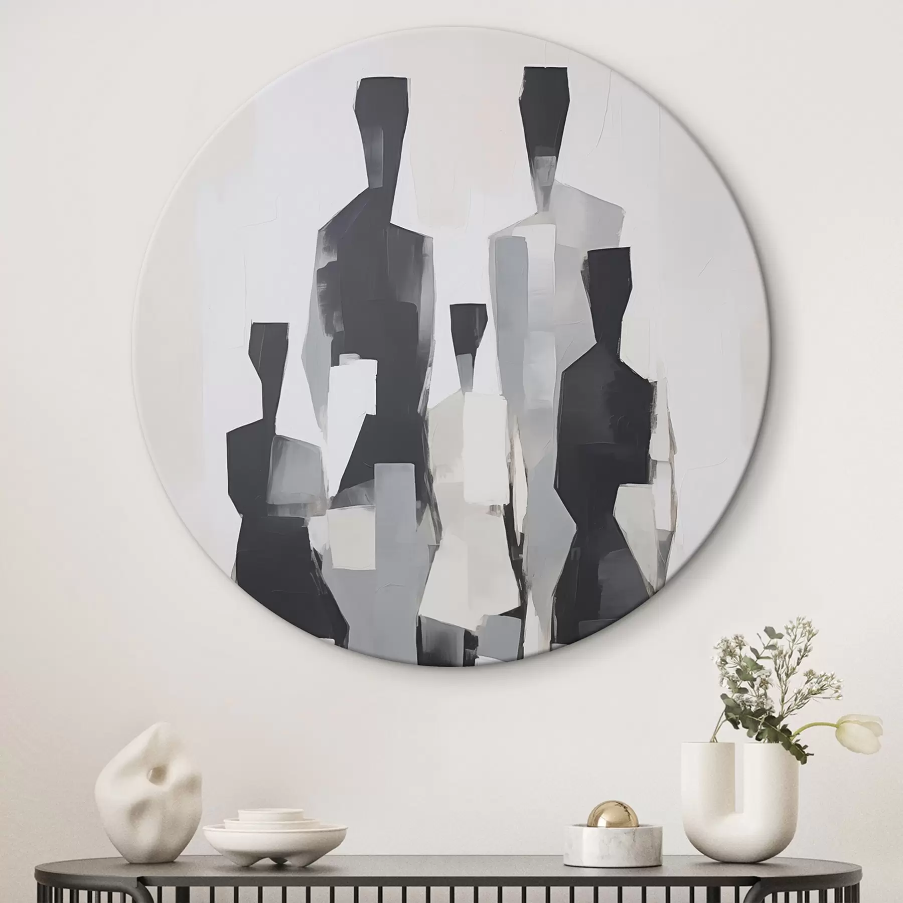 Obraz Abstraktní siluety Č. r45759