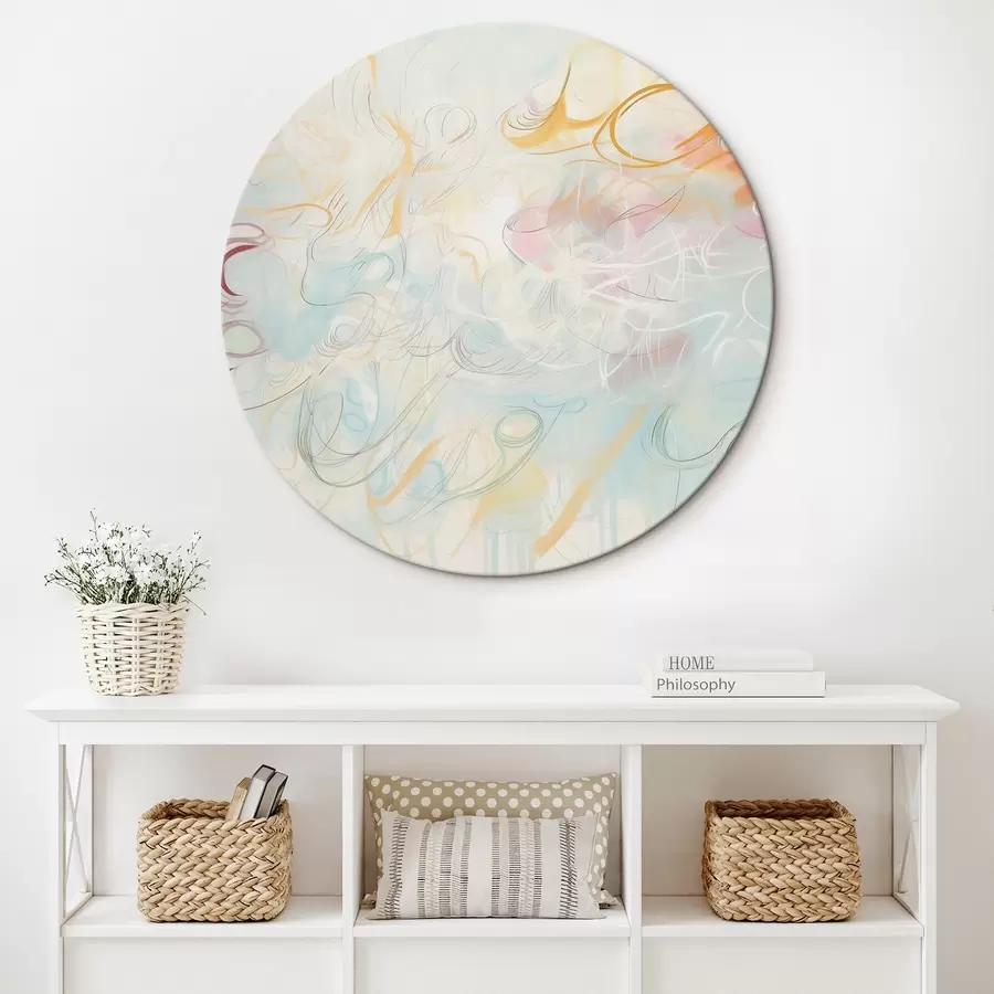 Obraz Abstrakce s čmáranicemi Č. r45772