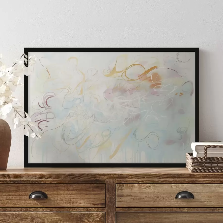 Fototapet Abstrakce s čmáranicemi f45772