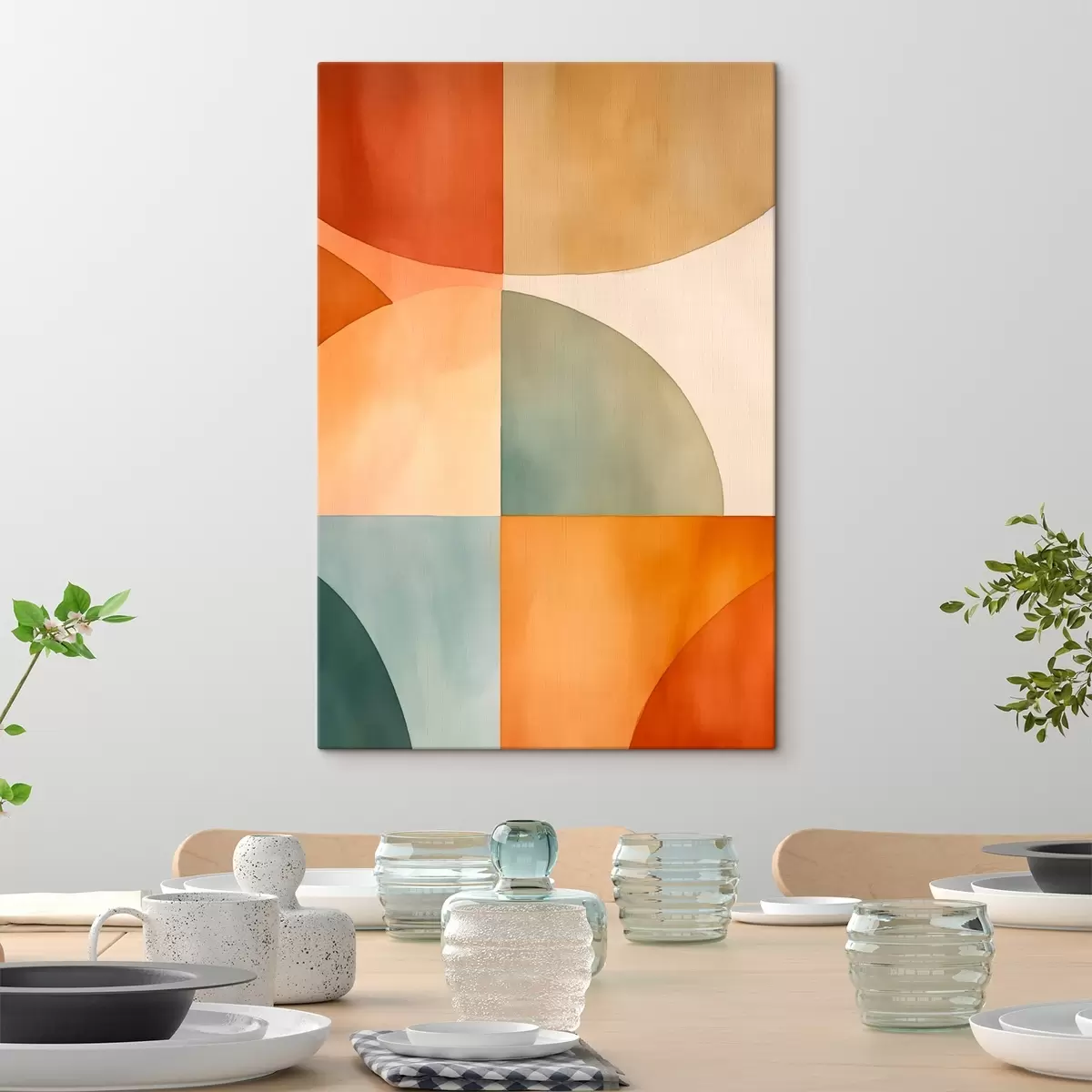 Obraz Geometrické abstraktní kruhy Č. s45793