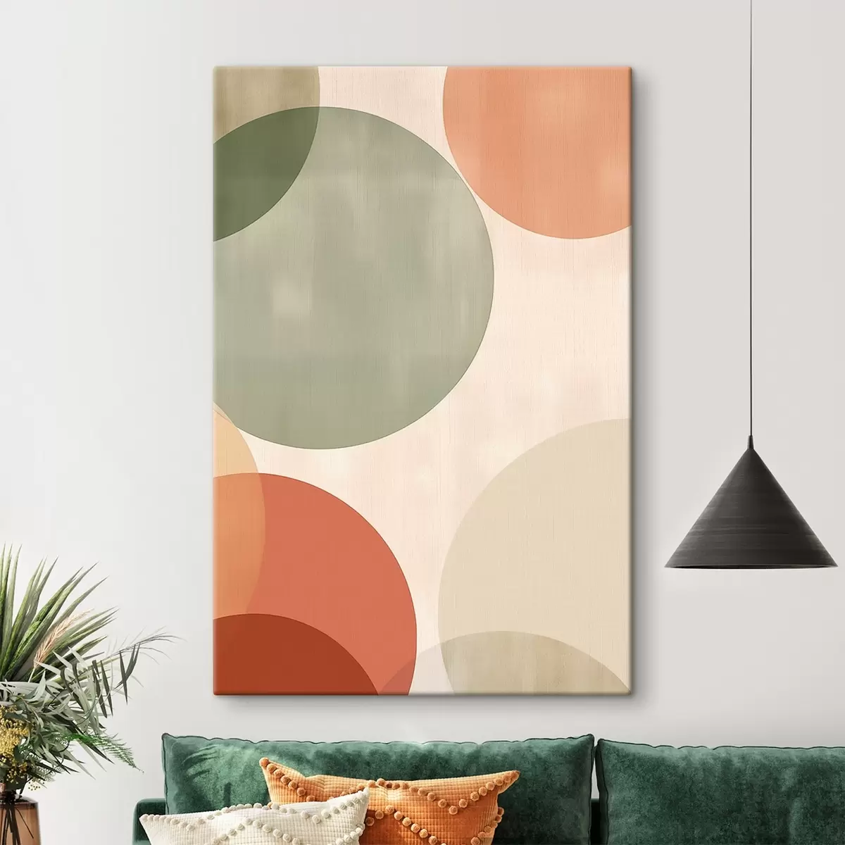 Obraz Velké abstraktní kruhy Č. s45794