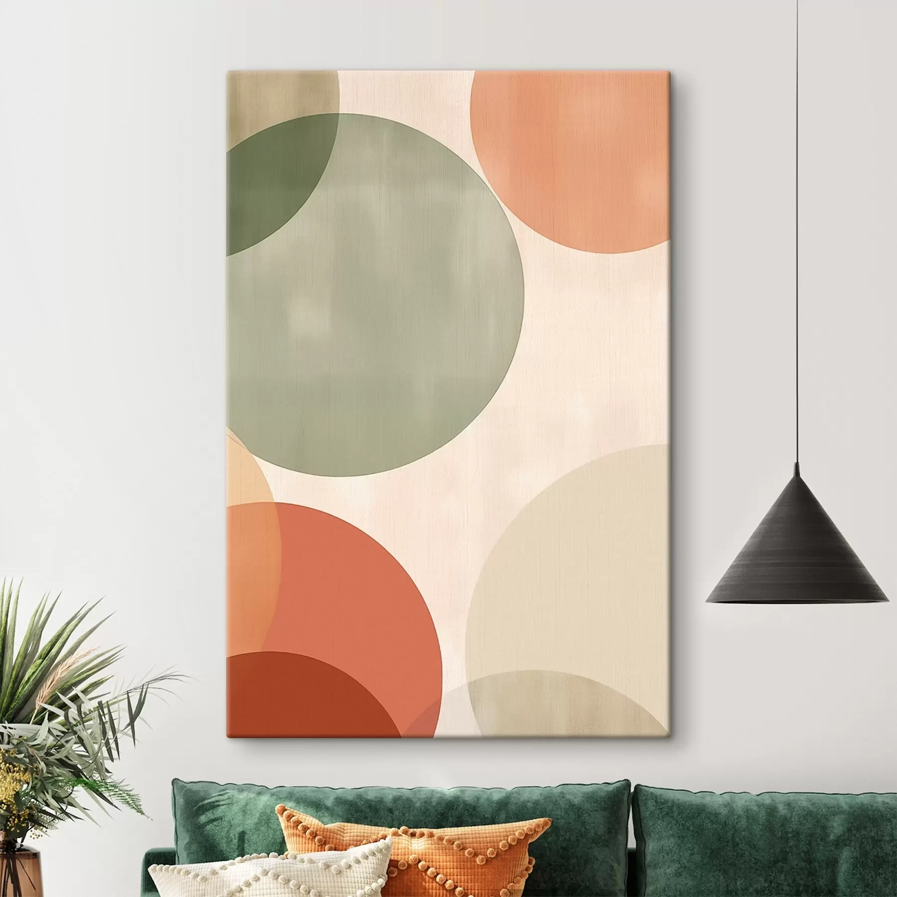 Obraz Velké abstraktní kruhy Č. s45794