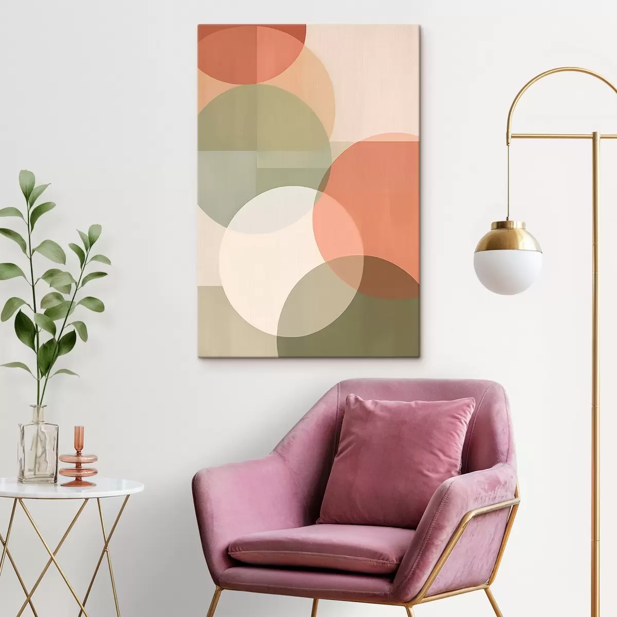 Obraz Velké abstraktní kruhy Č. s45795