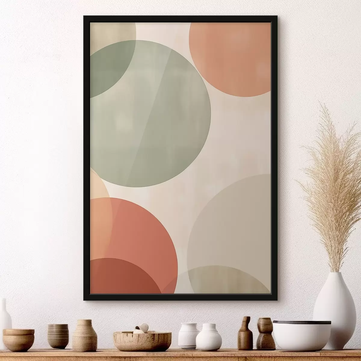 Poster Velké abstraktní kruhy f45794