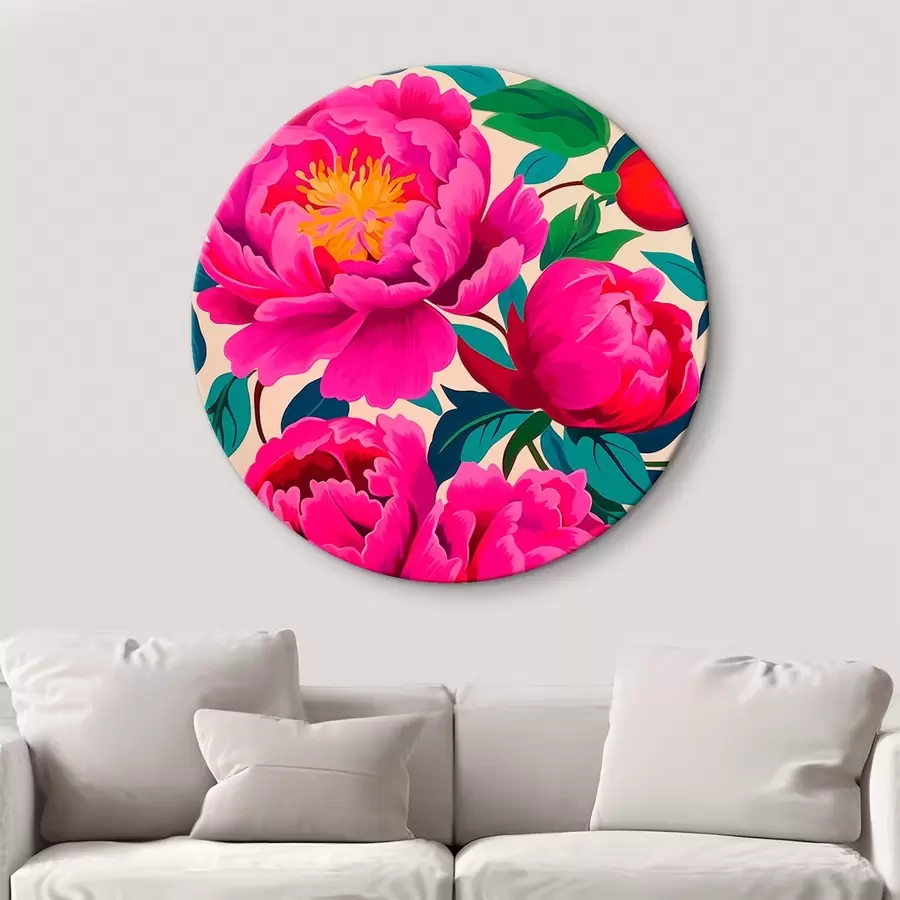 Obraz Pivoňky zblízka Č. r45782