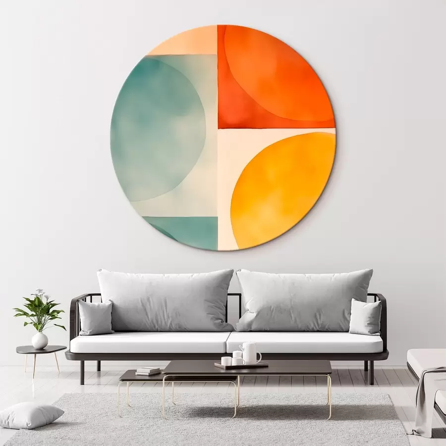 Obraz Geometrické abstraktní kruhy Č. r45792