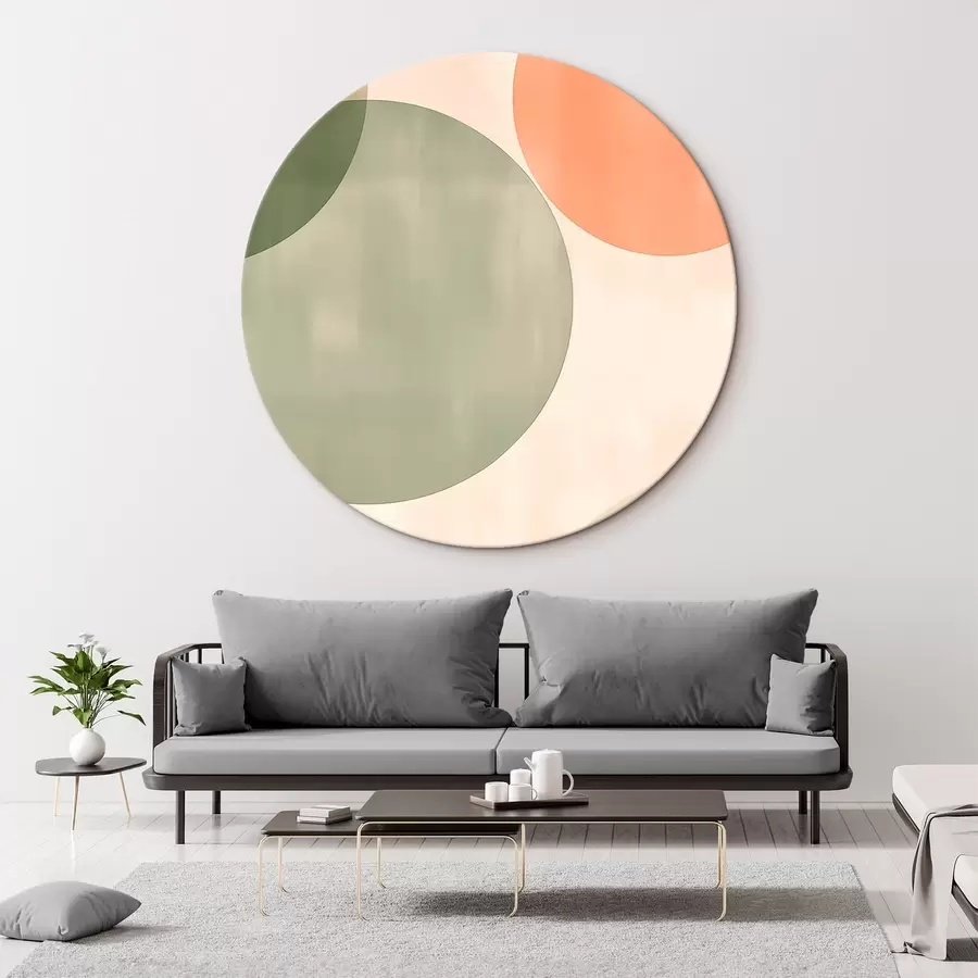 Obraz Velké abstraktní kruhy Č. r45794