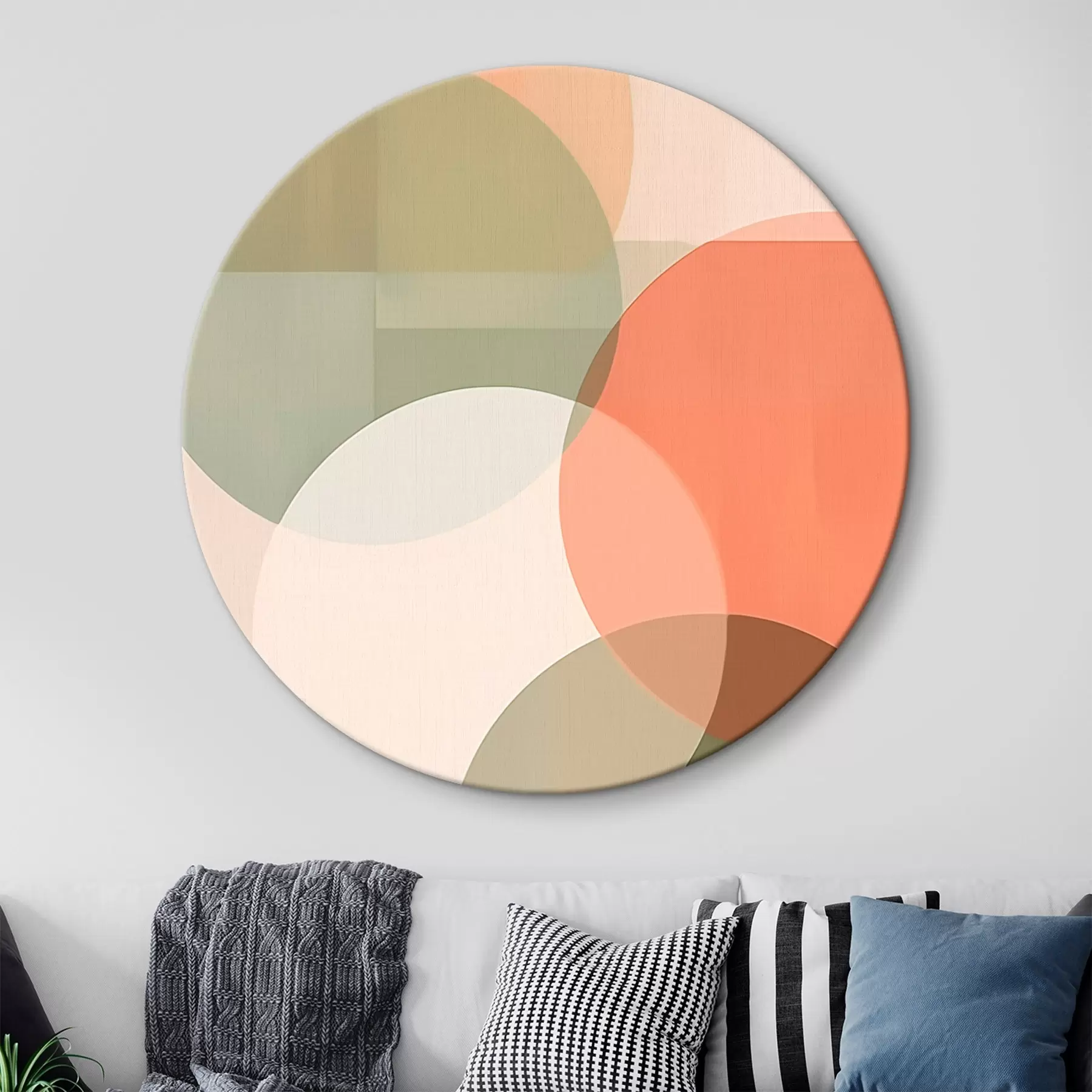 Obraz Velké abstraktní kruhy Č. r45795