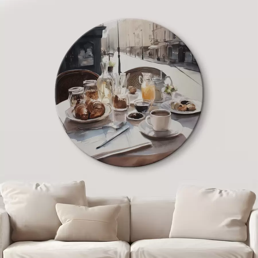 Obraz snídaně v Paříži Č. r45725