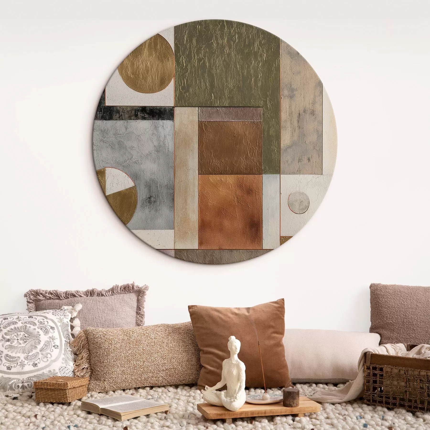 Obraz abstraktní moderní geometrie Č. r45729