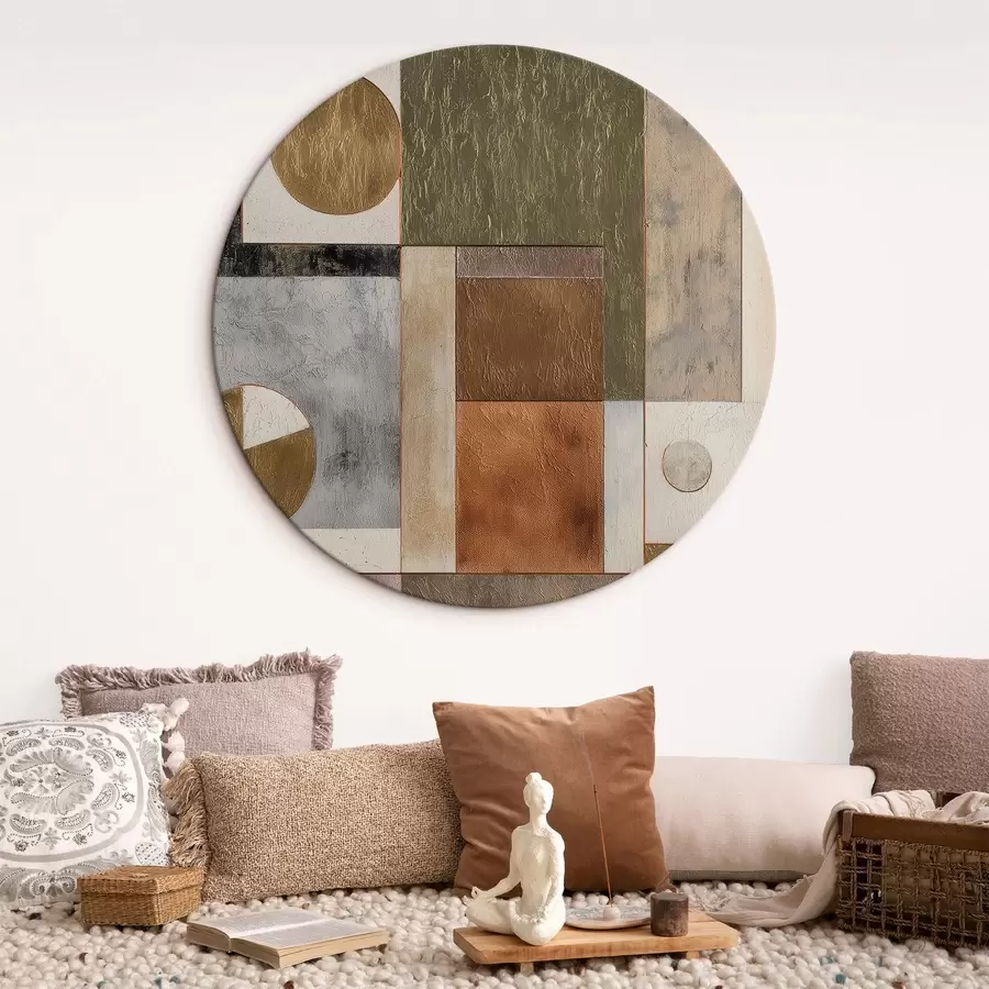 Obraz abstraktní moderní geometrie Č. r45729