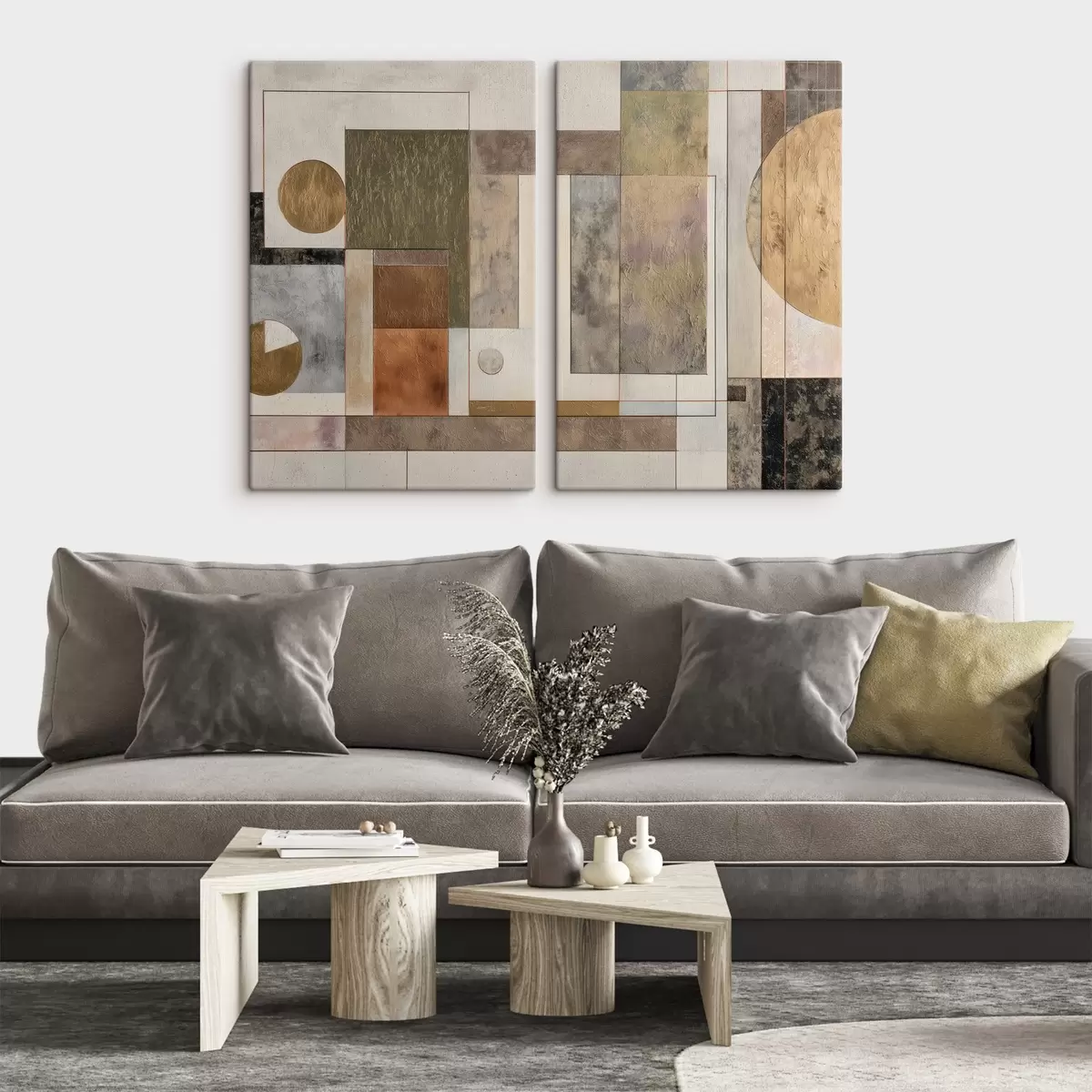 Obraz abstraktní moderní geometrie Č. m00738