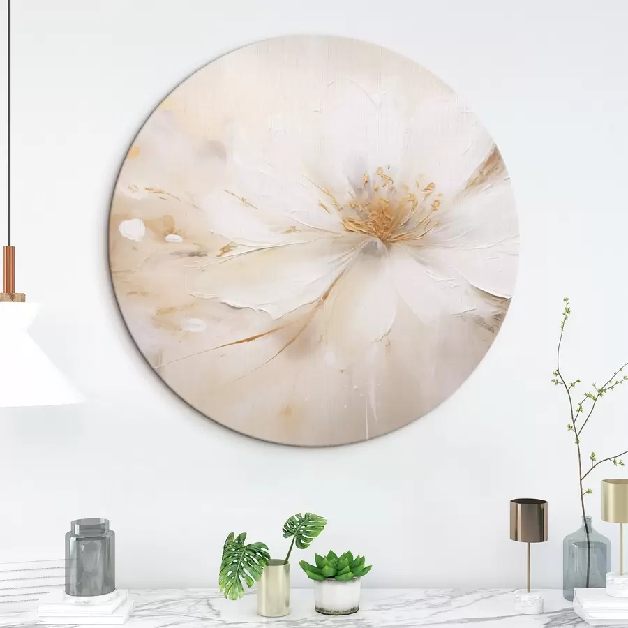 Obraz Světlý květ se žlutooranžovým středem Č. r45802