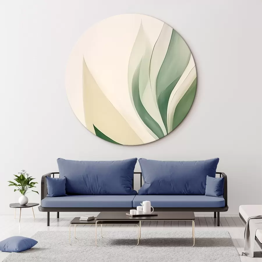 Obraz Abstraktní zelené listy Č. r45831