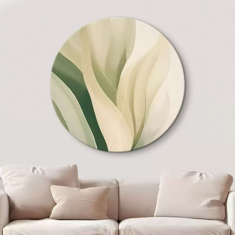 Obraz Abstraktní zelené listy Č. r45832