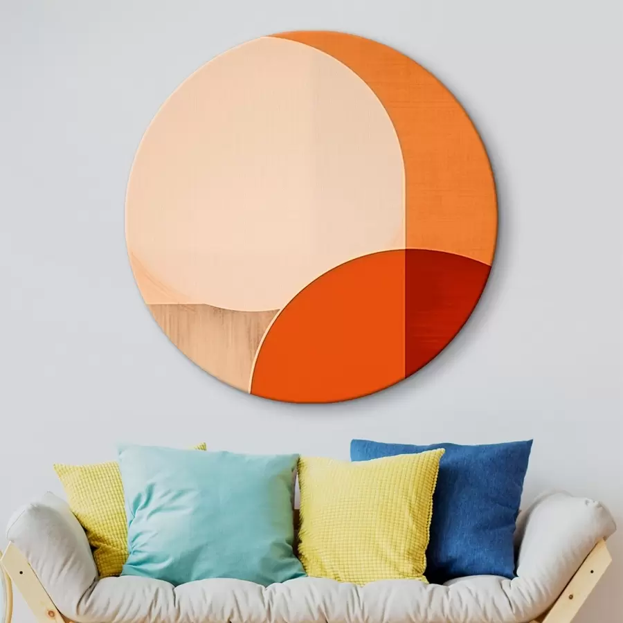 Obraz Abstraktní půlkruhy Č. r45845