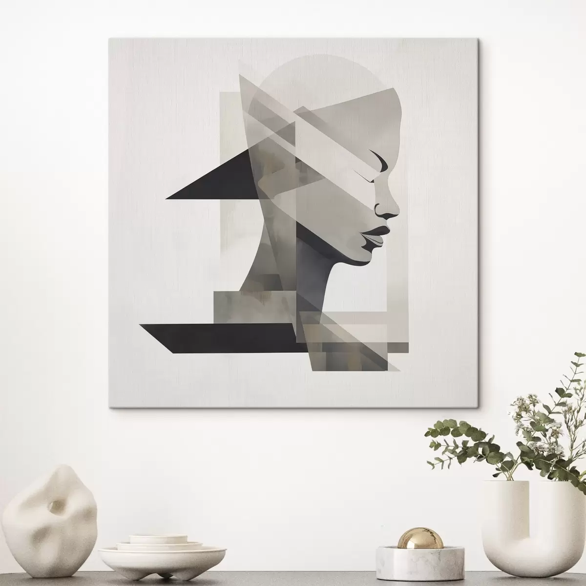 Obraz Abstraktní portrét Č. s45916