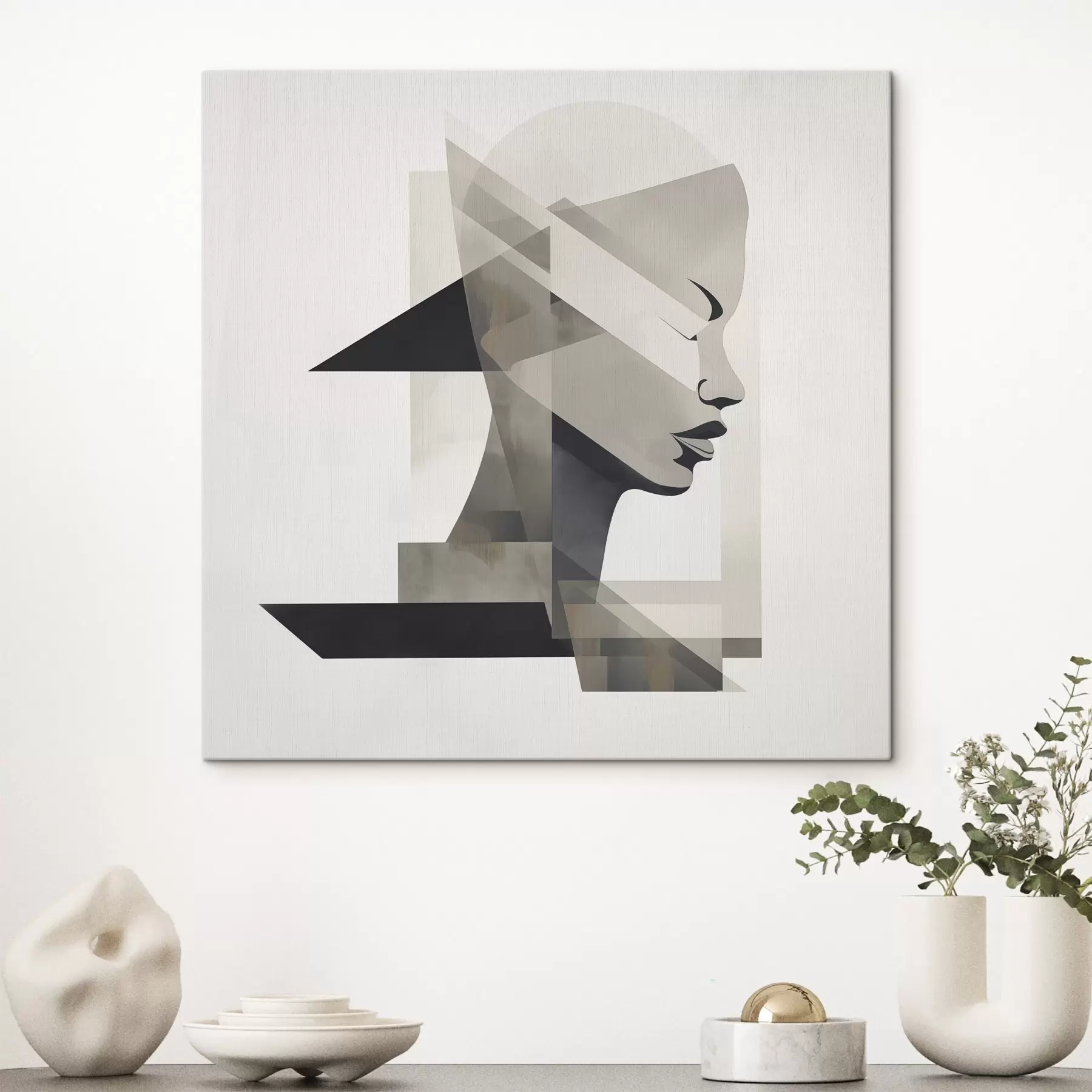 Obraz Abstraktní portrét Č. s45916