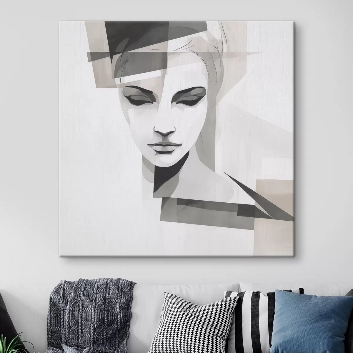 Obraz Abstraktní portrét Č. s45917