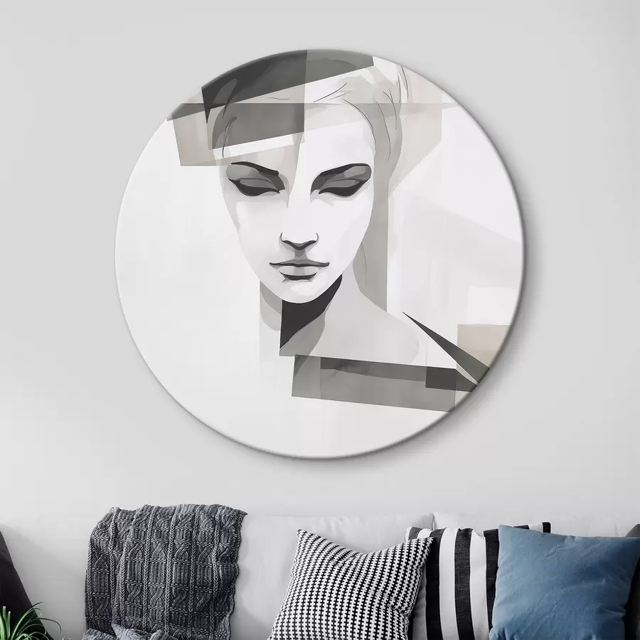 Obraz Abstraktní portrét Č. r45917