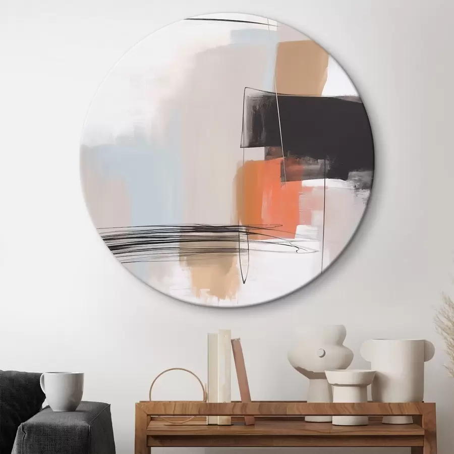 Obraz Abstrakce imitující tahy štětcem Č. r45919