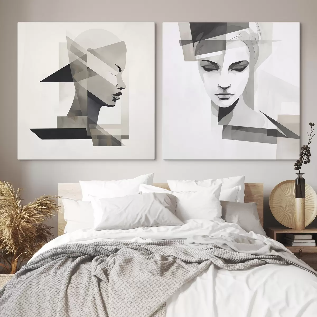 Obraz Abstraktní portrét Č. m00753