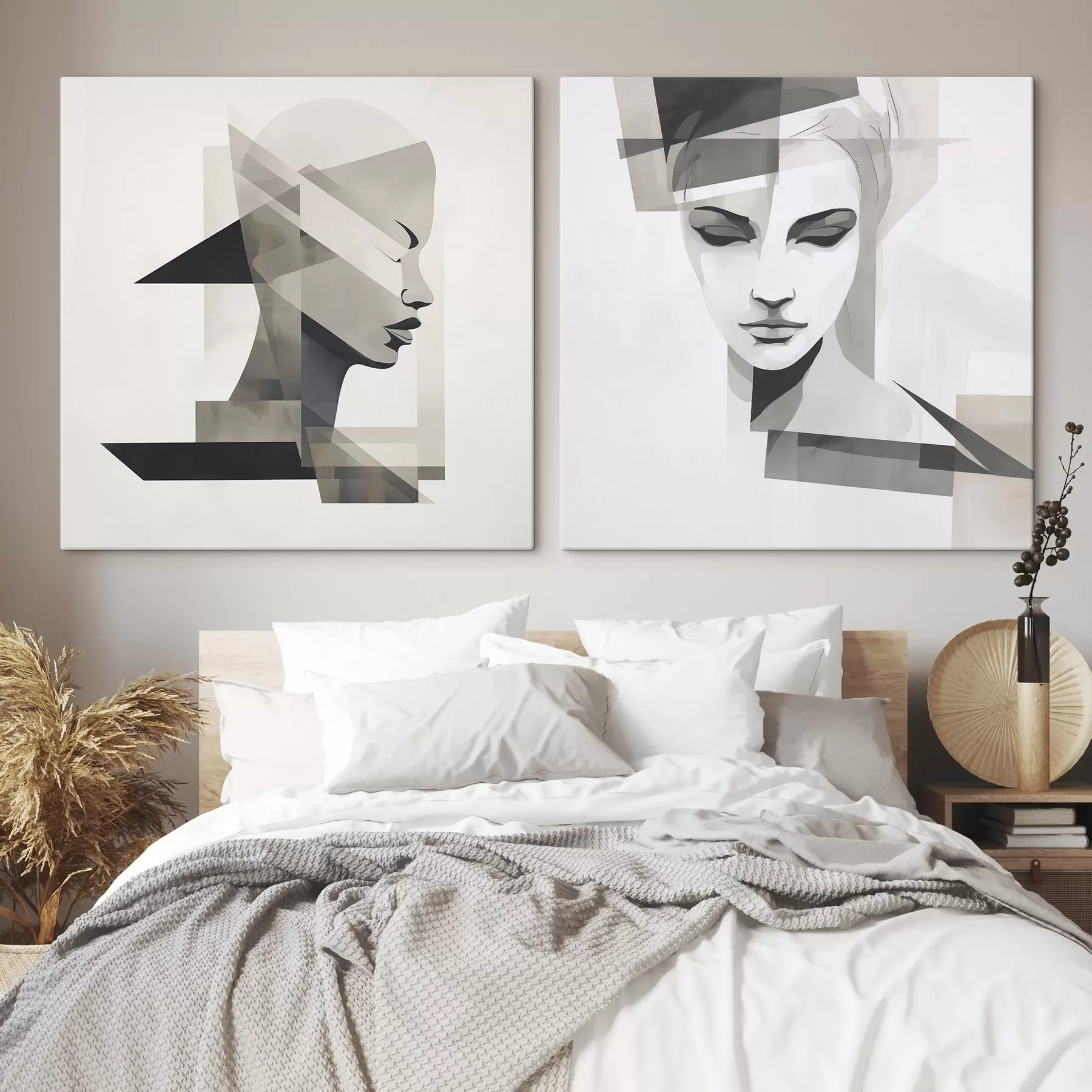 Obraz Abstraktní portrét Č. m00753