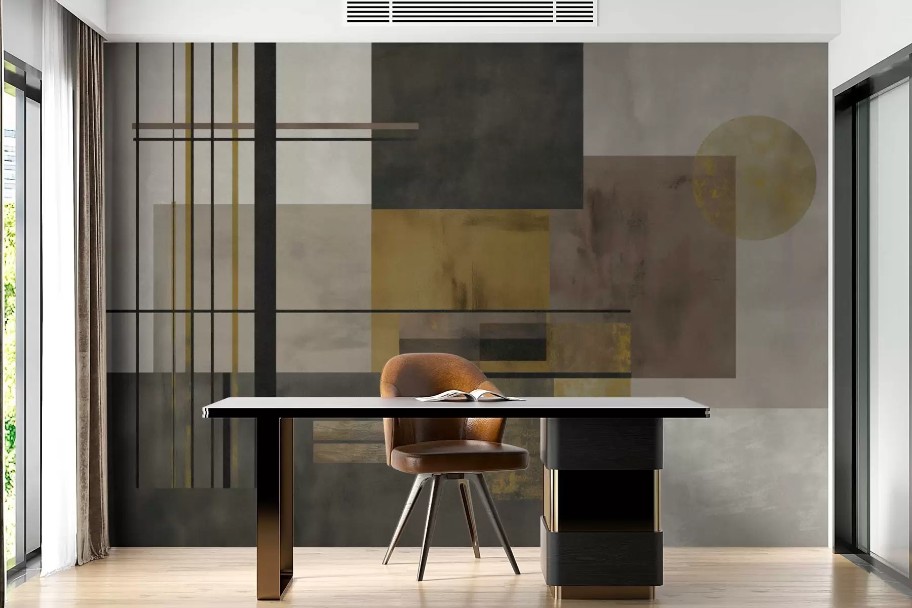 Fototapet abstraktní geometrie w04502