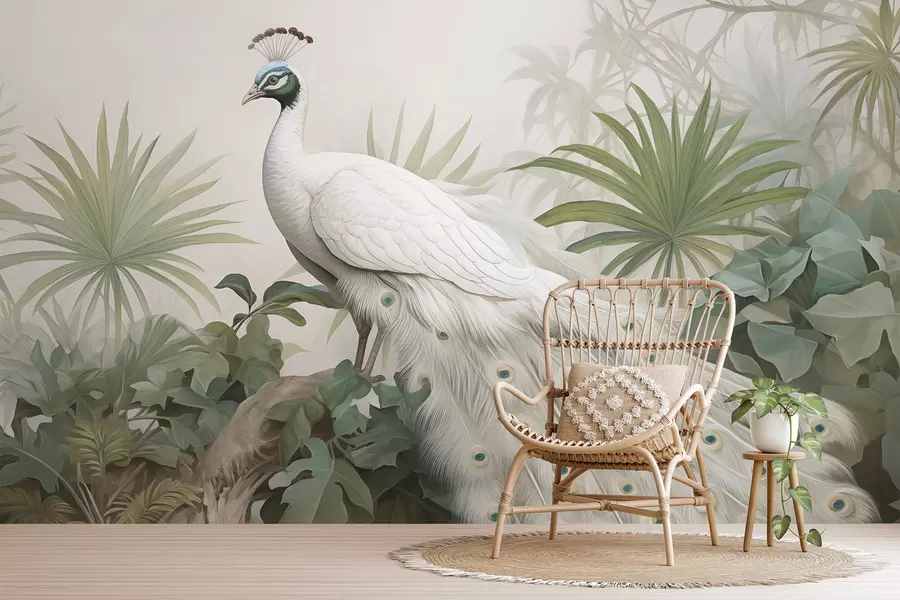 Fototapet Páv w04595