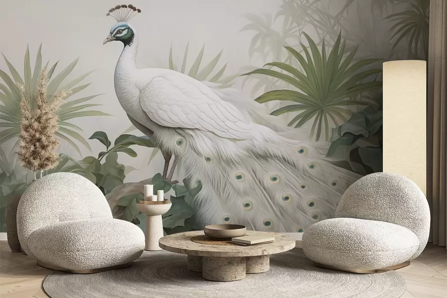 Fototapet Páv w04595