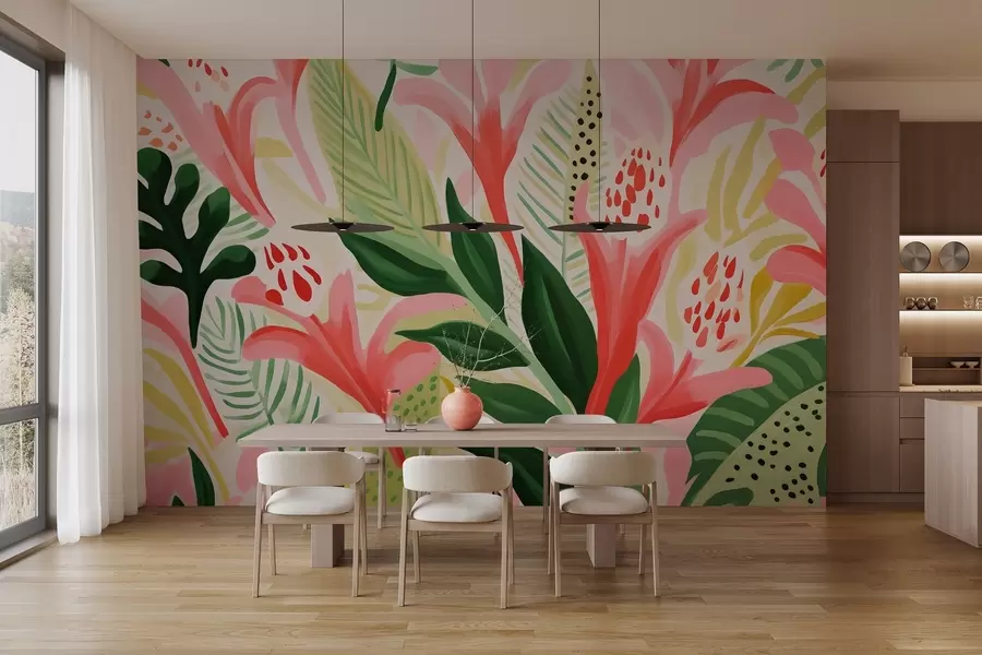 Fototapet Let barev w04564