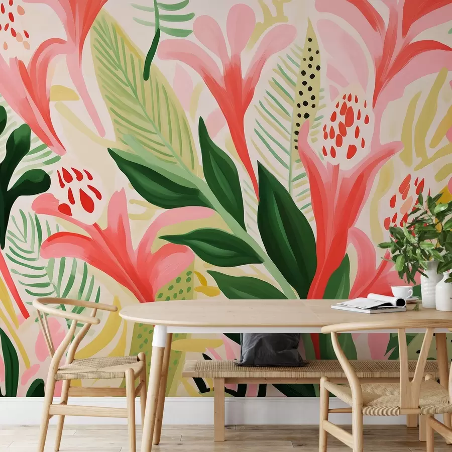 Fototapet Let barev w04564