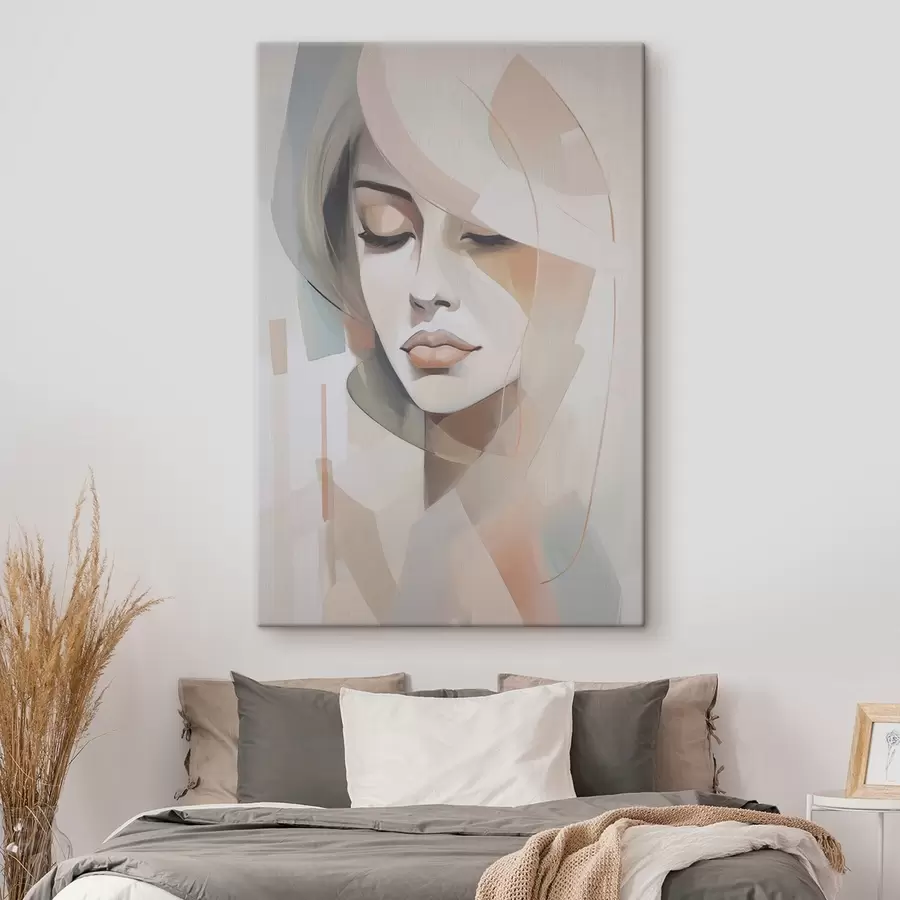 Obraz Abstraktní portrét dívky Č. s45972