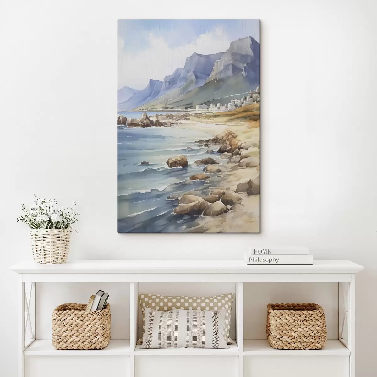 Obraz Námořní imitace akvarelu Č. s45978