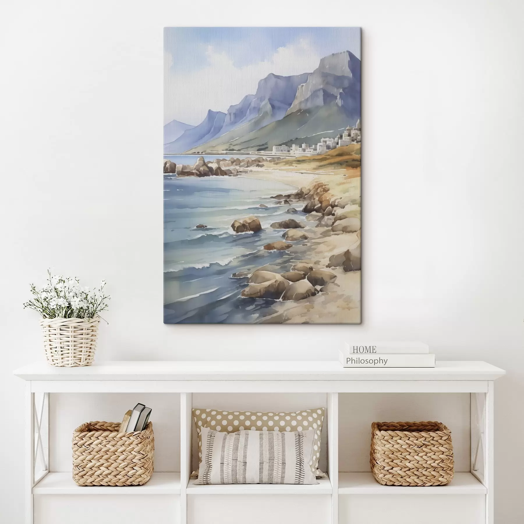 Obraz Námořní imitace akvarelu Č. s45978