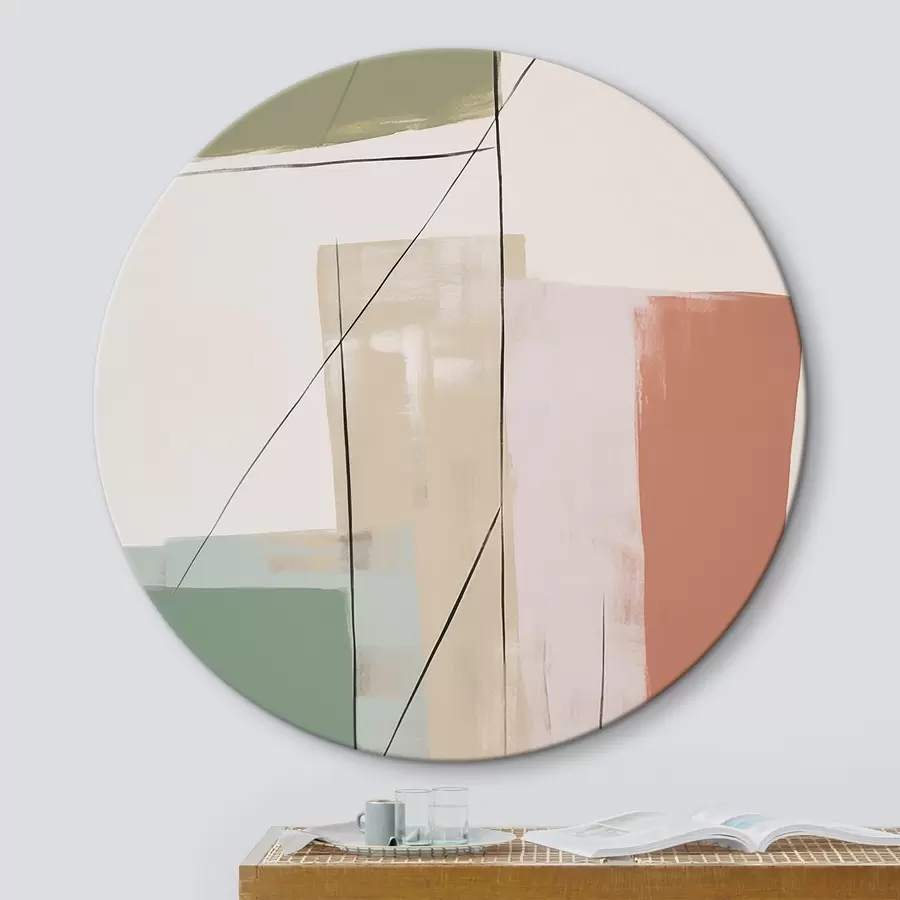 Obraz Abstrakce s imitací oděrek Č. r45974