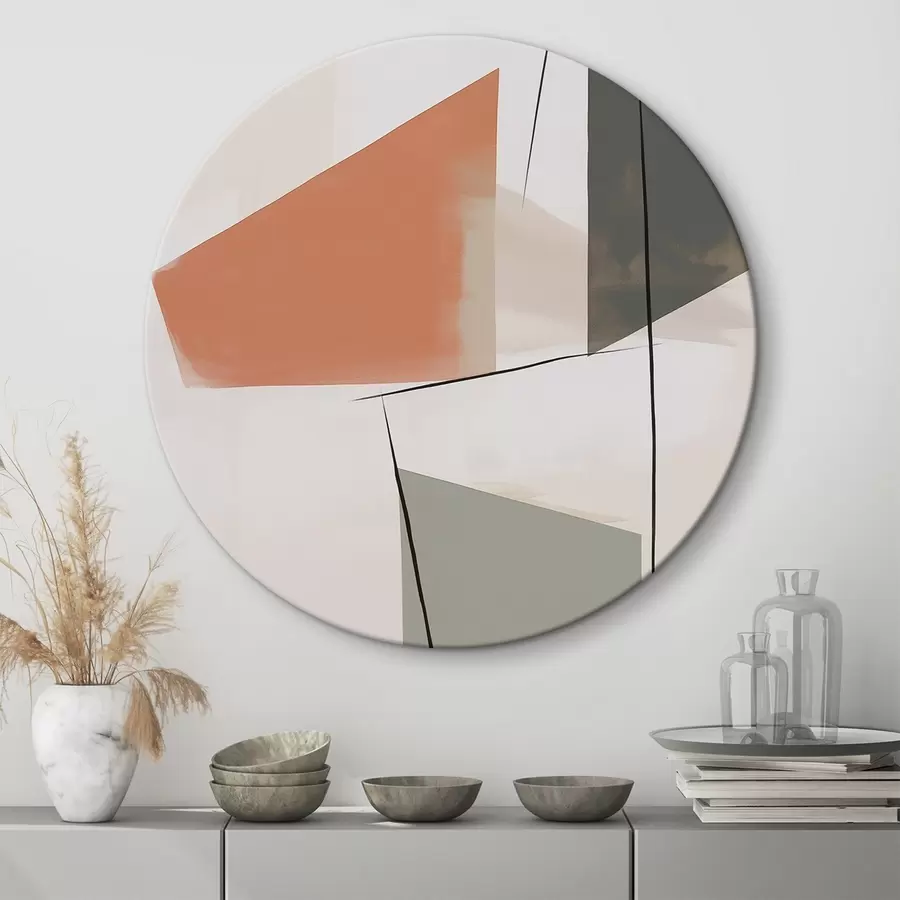 Obraz Geometrické abstrakce Č. r45975