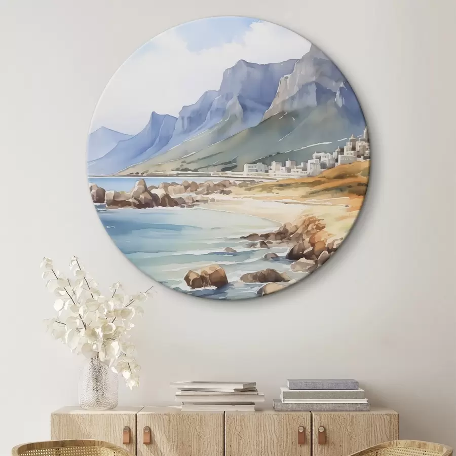 Obraz Námořní imitace akvarelu Č. r45978