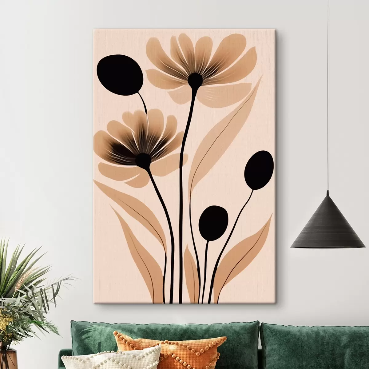 Obraz Abstraktní květiny Č. s45963