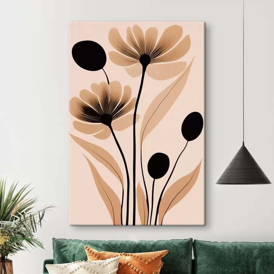 Obraz Abstraktní květiny Č. s45963